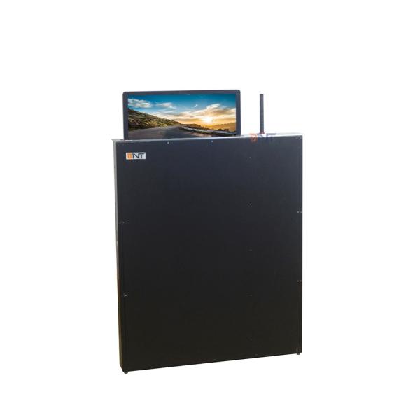 A tela de alumínio do painel HD motorizou o elevador do monitor 17,3 polegadas