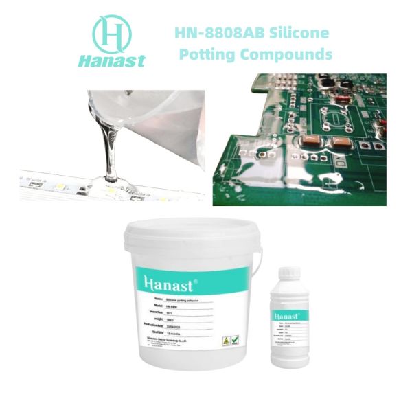 10:1 Two-Component Silicone Potting Compound For For EV Battery Packs ECU Modules High-Performance Electrical Insulation And Protection