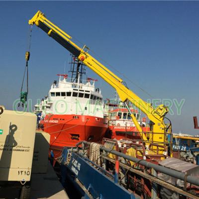 guindaste de levantamento do bote de 30M Eletro Telescopic Boom