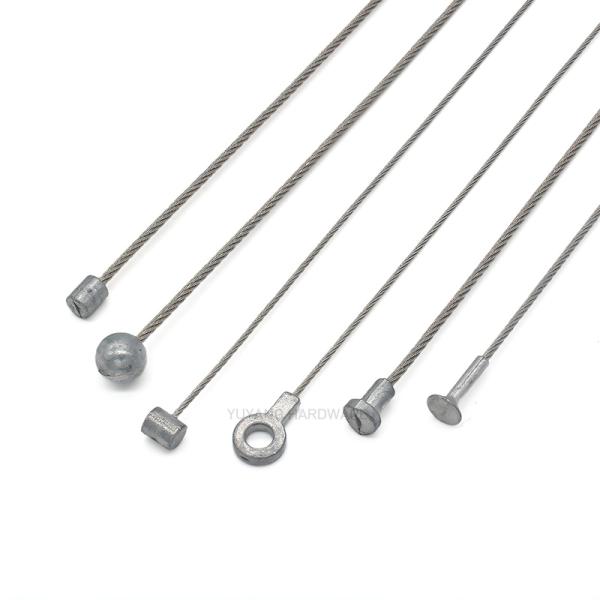 Die Cast Stainless Steel Cable Assemblies With T End Heat Resistance
