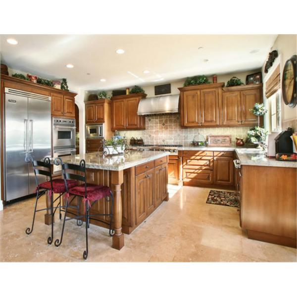 Kitchen Carcass Material E1 Particleboard American Style Custom Design Kitchen Cabinet