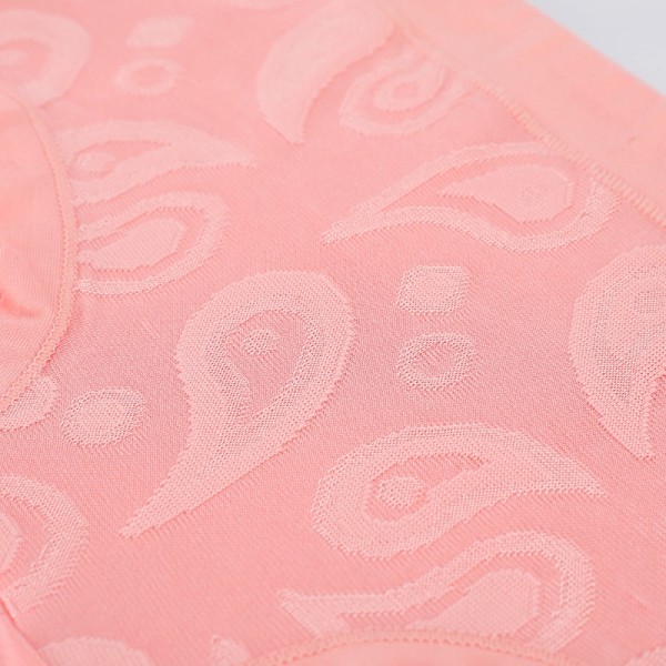 Direct Sale Soft Breathable Panties Everyday Wear Stretchy Elastic Underwear Jacquard Design Women Girls Comfortable