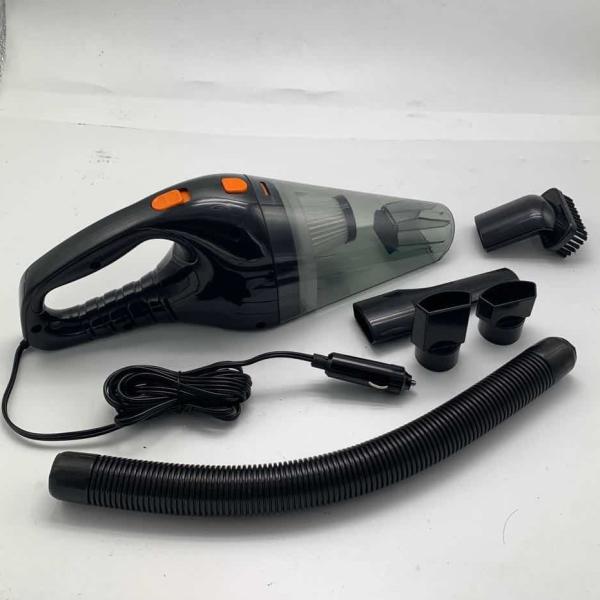 12v aspirador de plástico portátil para carros para limpeza de carros Kit de mangueira HEPA fifter