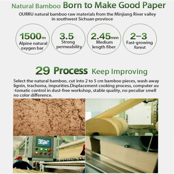 Ultra ComfortCare 3 Ply Dust-Free Embossed Bamboo Toilet Paper Reel Soft Plain Tissue Roll