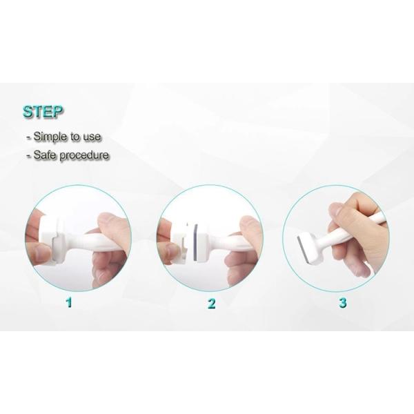 NO Plugs Type 140 Needles Derma Stamp Roller for Skin Rejuvenation and Cellulite Reduction