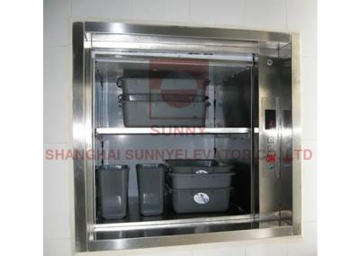Elevador hidráulico de aço inoxidável do Dumbwaiter do serviço da casa de 1.1kw 100lb