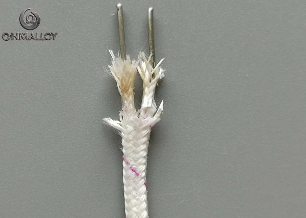 1000℃ KX-VS-VS-0.81 Vitreous Silica Insulated Thermocouple Cable Type K Wire