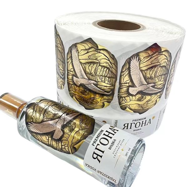 Factory Direct Luxury Custom Waterproof Label Personalize Wine Bottles Packaging Labels