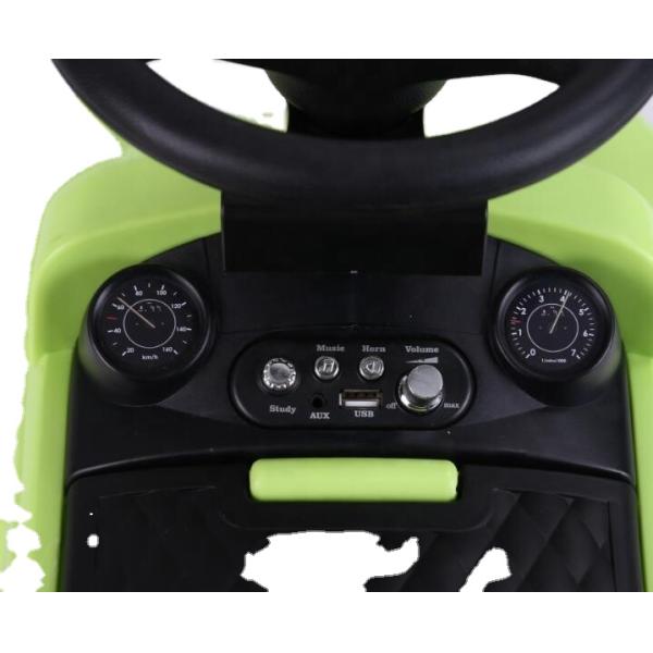 Синий 6V отсоединяемый электрический штурмовик на машине для детей Размер продукта 80*41*92см