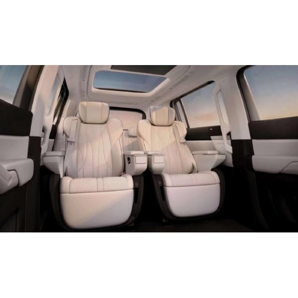 Experience the Future with XPeng X9 Super Intelligent Electric Car in Crescent Silver