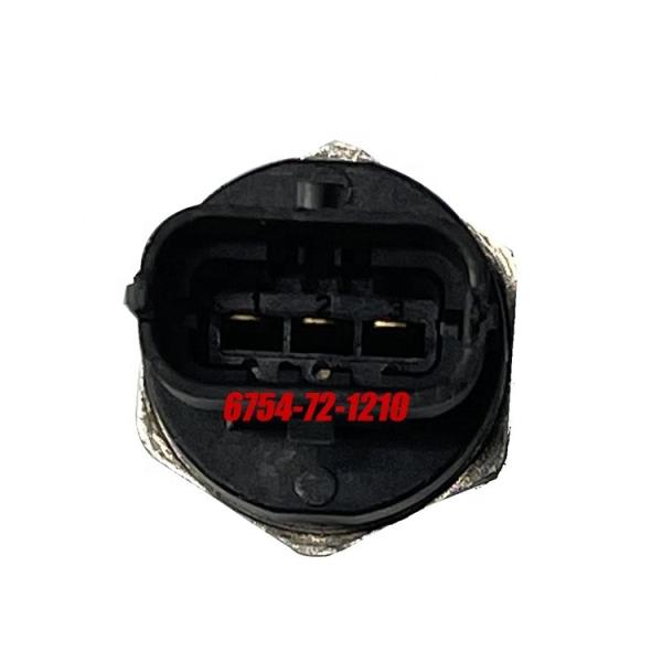 Sensor de pression du carburant pour PC200-8 PC210-8 PC240-8 6754-72-1211 6754-72-1212 6754-72-1210