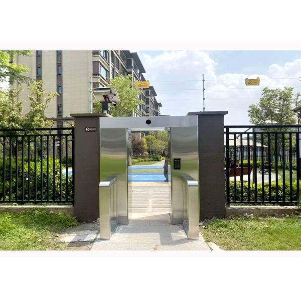 SUS304 Stainless Steel Full Height Turnstile Anti Tailgating For Logistics Parks