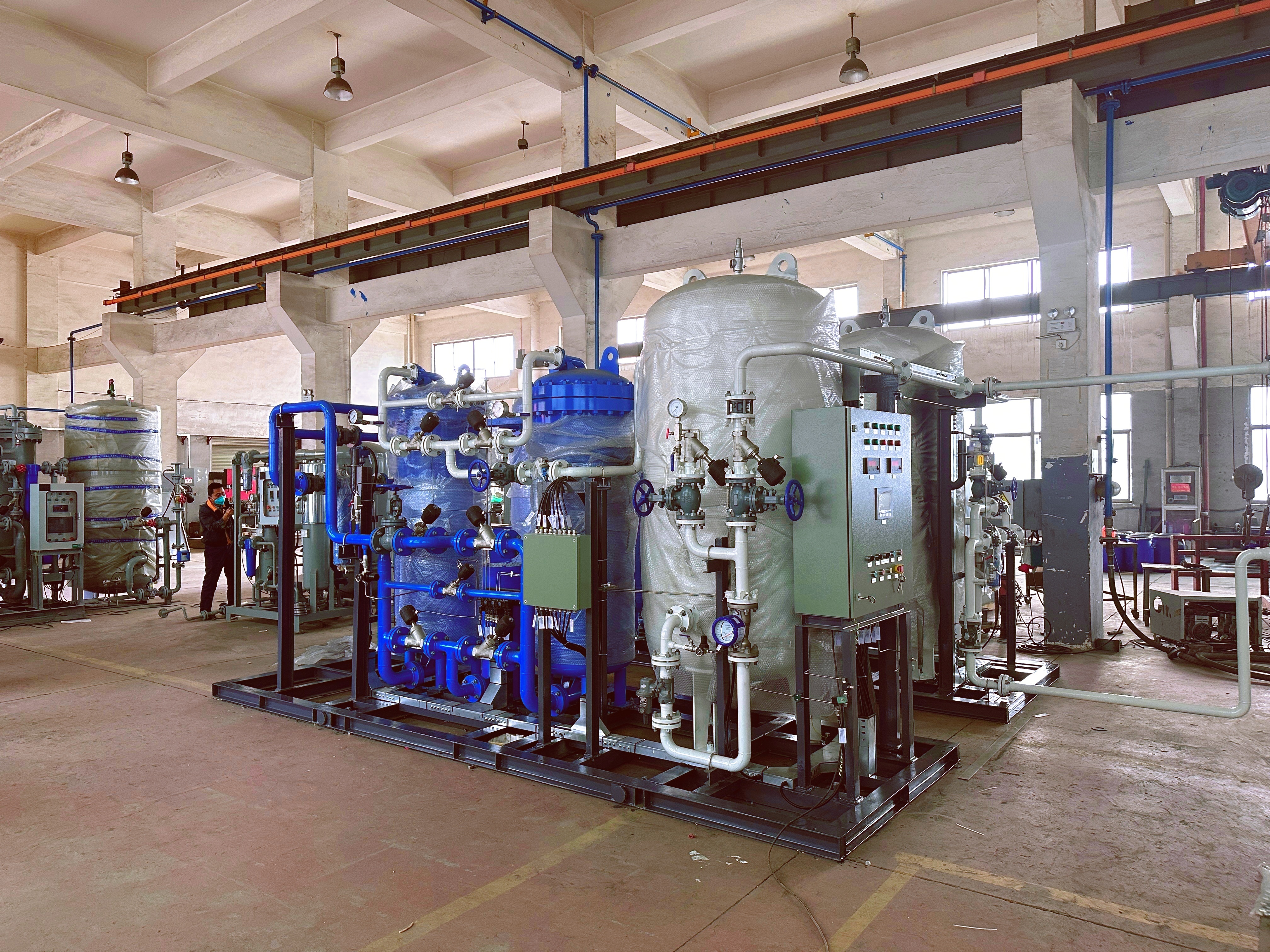 Large Scale PSA Nitrogen Generator 600 Nm3/h Containerized N2 Plant for Industry