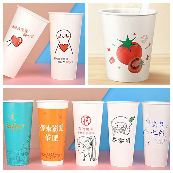 Printable Effect 300gsm Uncoated Cup Paper For Hot Drink Paper Cup
