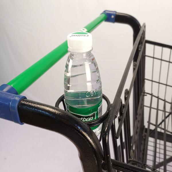 Multifunctional Supermarket Shopping Trolley Electrophoresis Metal Shopping Cart