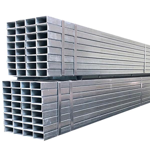 Slightly Oiled 0.8-4mm Weight of Hot Dip Perforated 3/4 100x100x5 GI Square Pipe for Black Mild Carbon MS Iron Tubes