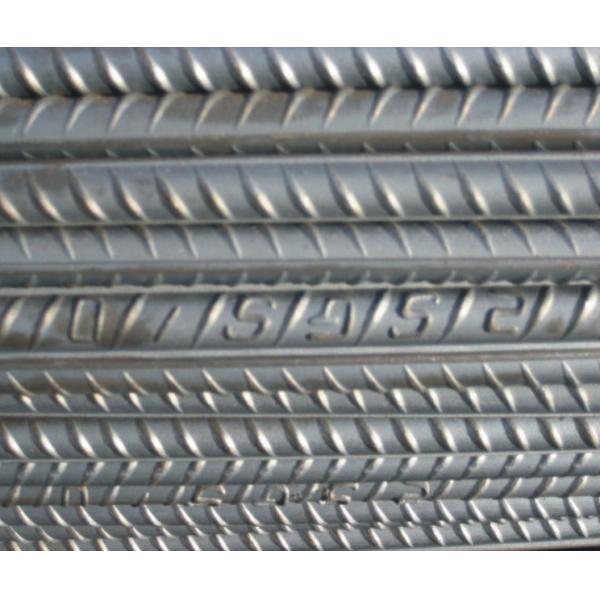 8 mm ~ 50 mm Diameter Deformed Steel Bar , Mild Steel Bar 6000mm Length