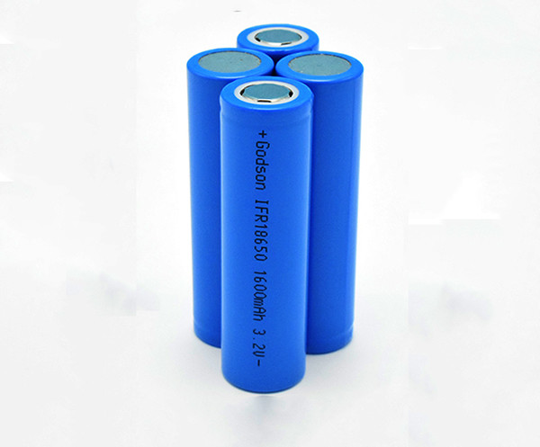 Batterie au lithium rechargeable des batteries IFR 18650 3.2V 3C 1600mAh de lumi