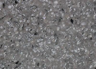 Crystal Shining Quartz Countertop Slabs Strong Temperature Resistance