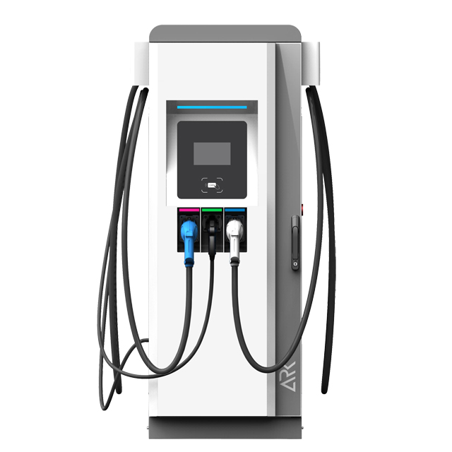 Уровень 3 150kw типа 2 заряжателя RFID OCPP CCS Chademo раковины EV металла умный