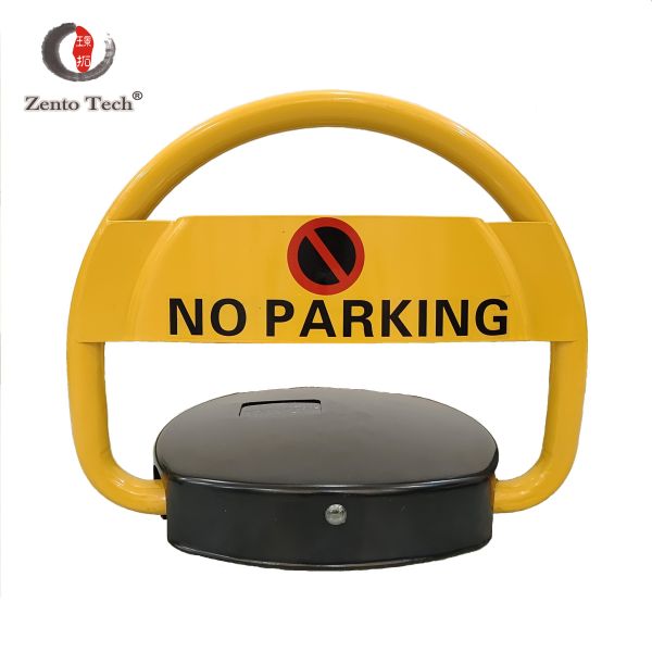 Zento Heavy Duty Remote Control Parking Lock Smart App Operated Anti-Theft Car Reserved Parking Lock Waterproof Auto Parking Spot Lock with Alarm System