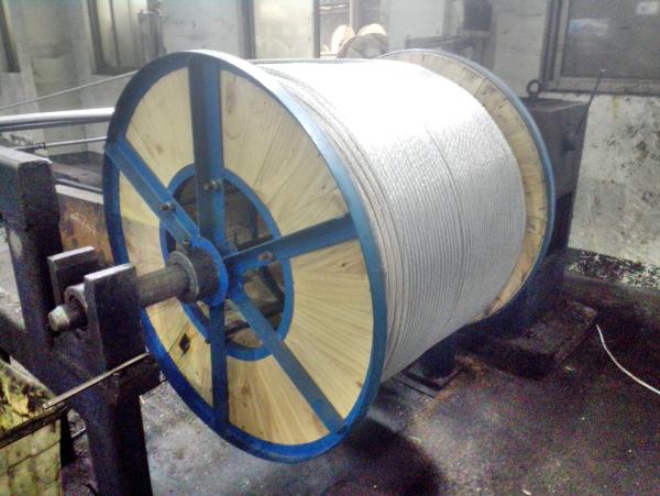Galvanized Verhead Ground Wire Strand High Tensile Strength For Gabion Mesh
