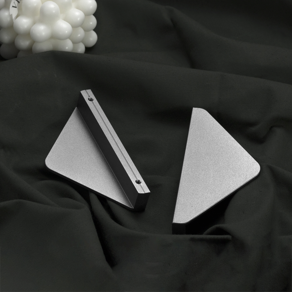 Classic Triangle Shape Aluminum Cabinet Handle 120mm Cabinet Handle Knob Pulls