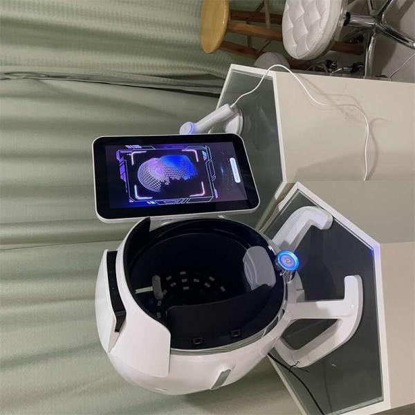 Beauty Salon Full Face Skin Test Machine With UV / RGB / PL Light Multilanguage Support