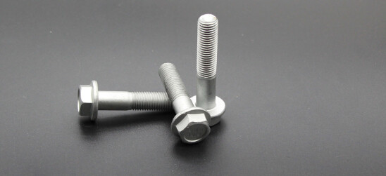 Non Serrated Hex Flange Screw , Flanged Button Head Screw DIN6921–M16x40–10.9