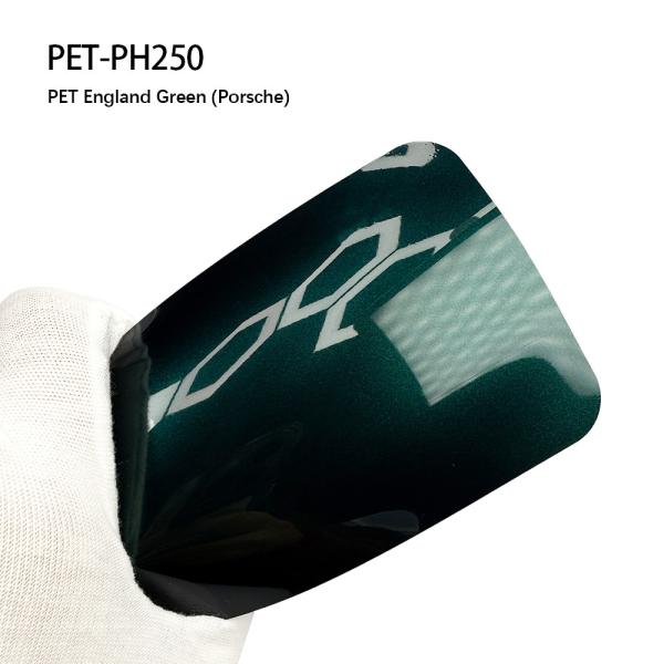 PET-PH250 PET England Green Car Body Sticker Self Healing Protective & Stylish