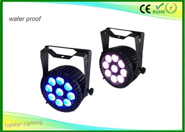 Ip65 High Lumen Rgbw Led Par Light Master Slave Wide Range Beam Effect