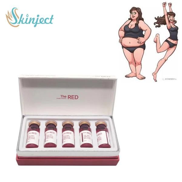 The Red Ampoule Solution Lipolytic Solution Injection For Fat Burning