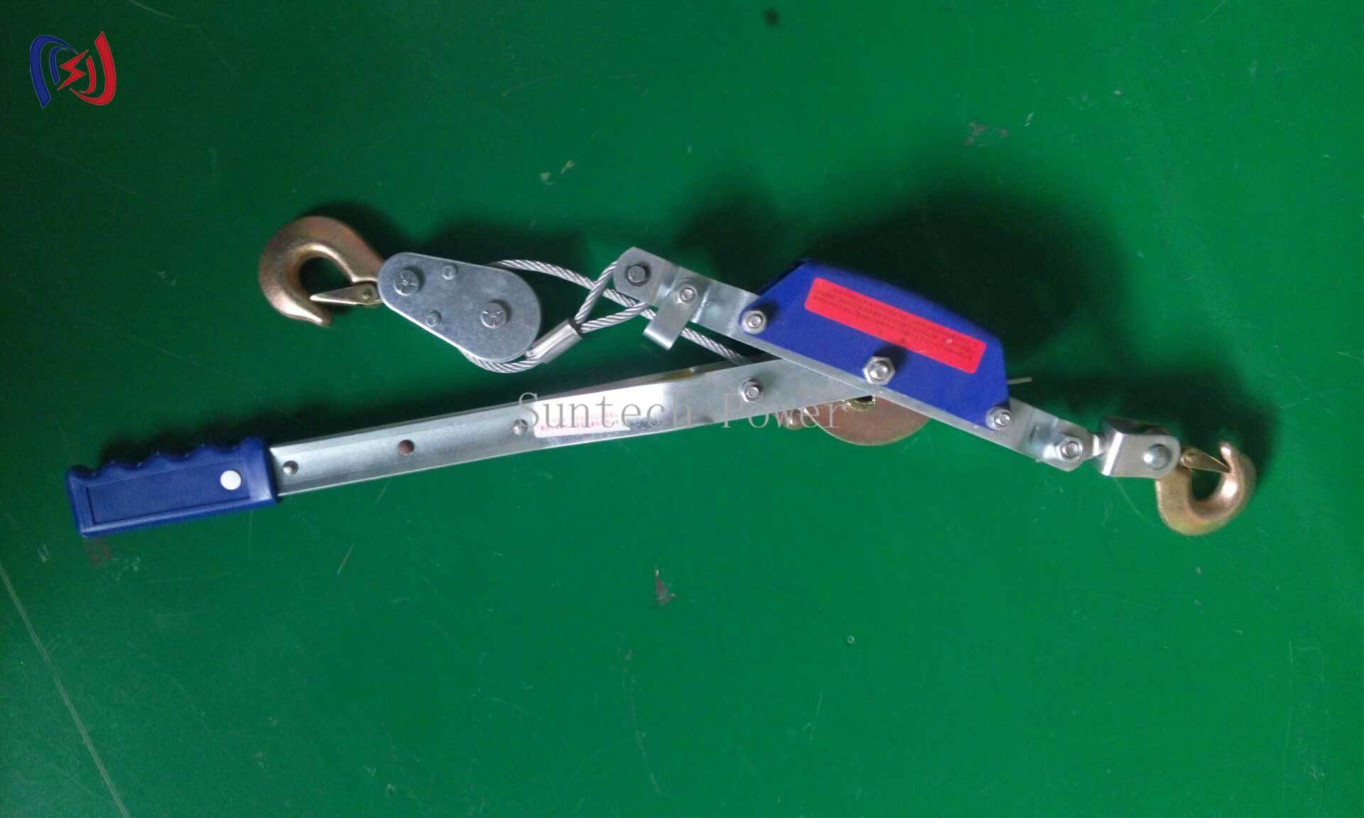 Lever Ratchet Hoist 10-40KN Automatic Braking Conductor Stringing Tools