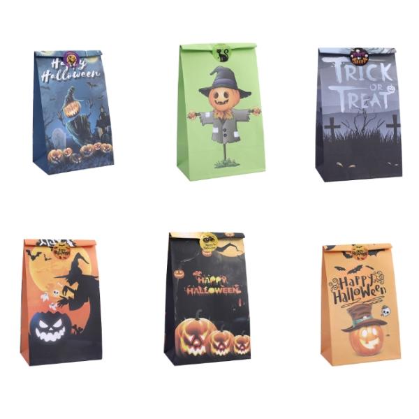 Упаковка еды Eco хеллоуин Kraft конфеты кладет ISO в мешки 9001 SGS 2g/PCS