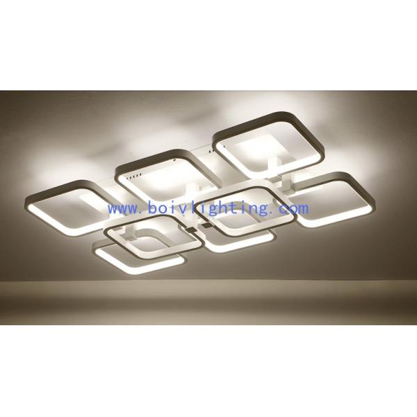 Acrylic Cover Materal Remote  Control  LED Ceiling  Light  LED Lamp White Aluminum