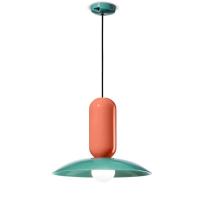 Macaron moderne nordique salon minimaliste Lustre de salle à manger en fer Pendant Light
