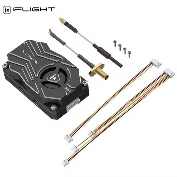 5.8G FPV Drone Accessories 2.5W VTX with 40 Channels Output Power Video Transmission Plastic Material