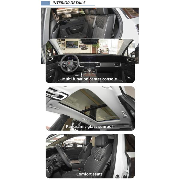 New energy car Spot China luxury executive grade pure electric SUV Hong qi E-HS9 made in China electric Car