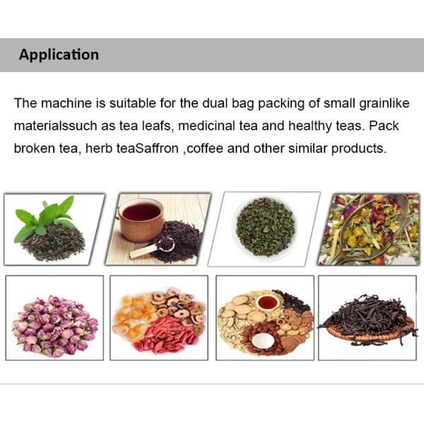 Fully Automatic Inner & Outer Bag Tea Packing Machine High-Speed & Precision Dosing for Tea Factories