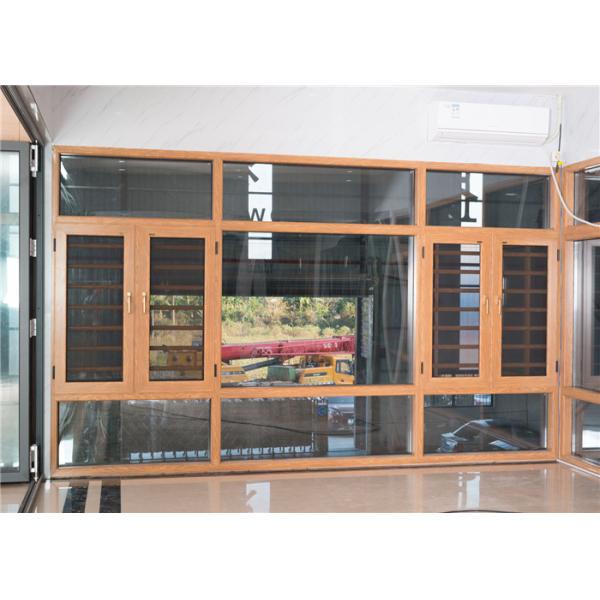 Impact Resistant Aluminum Glass Window , House Aluminium Sliding Windows
