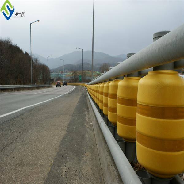 Roadway Traffic Safe Rolling Type Safety EVA Roller Barrier Roller Crash Barrier