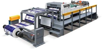 Customized Industrial Paper Cutter High Speed Paper Reel To Sheet Cutting Machine