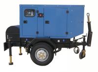Centrale diesel militaire de Cummins Engine 6bt5.9 de générateur de la remorque 100kva Genset de camion