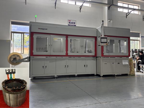 Truck Stator Hairpin Automatic Armature Winding Machine For 3 Phase Motor ODM