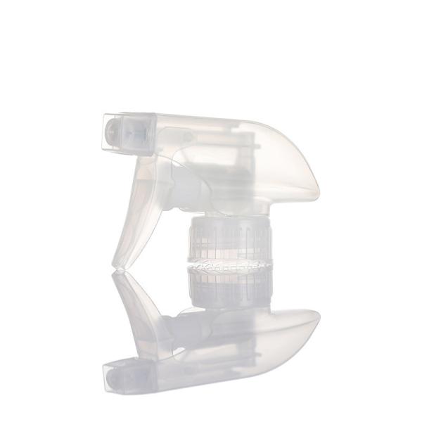 All Plastic 28mm Size Transparent Trigger Sprayer with Customized Request 50X38X40CM