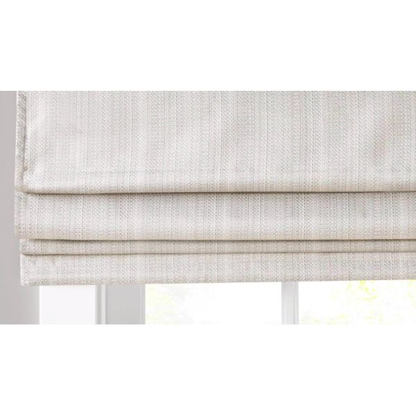 Designer Textile Indoor 100% Polyester Fabric Cordless Blackout Roman Blind