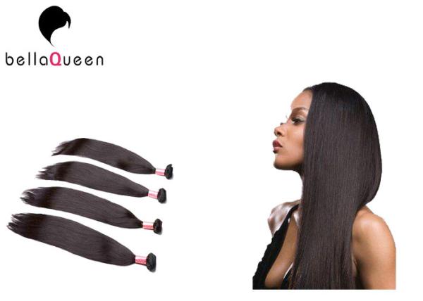 Polegadas humanas da trama do cabelo humano em linha reta 10 - 30 do Virgin malaio de Dyeable de cabelo
