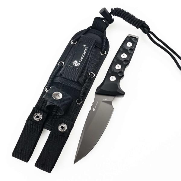 G10 Machete Hunting Knife 9.5in Shell Survival Knife 3.5mm Blade