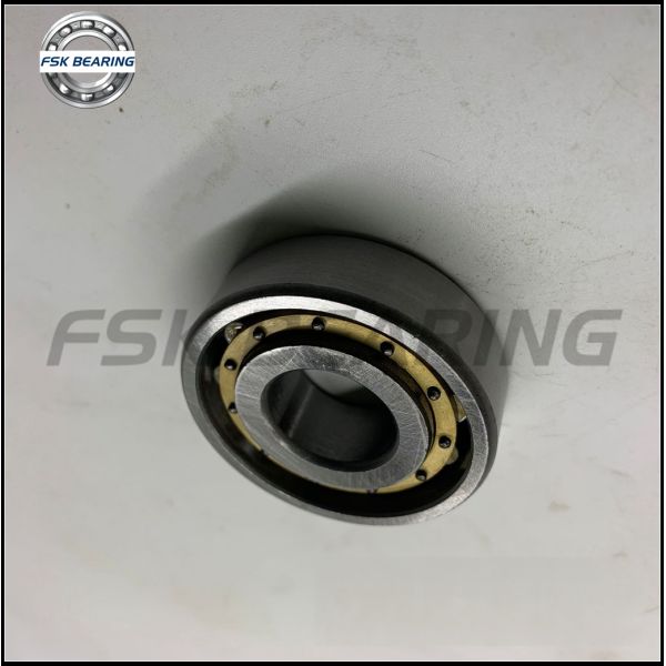 Single Row CRL 10 A Cylindrical Roller Bearing 31.75*69.85*17.46mm Thicked Steel Brass Cage