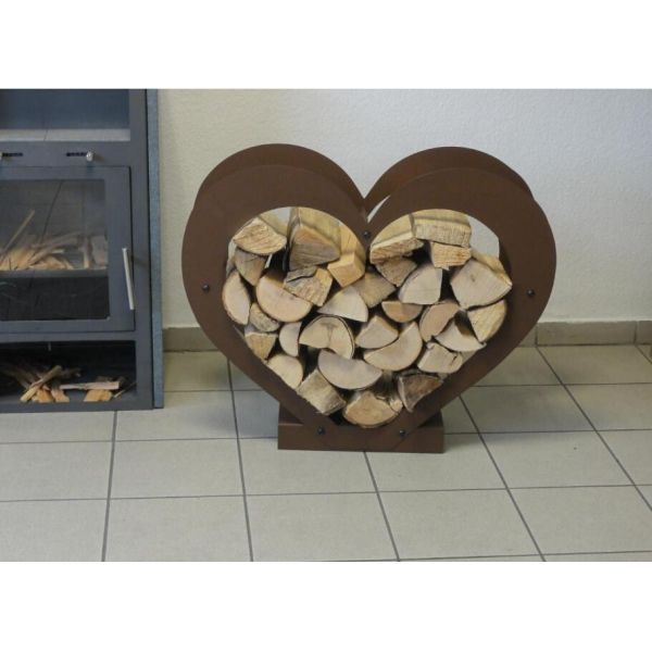 Подгонянная ржавчина покрасила шкаф журнала хранения швырка металла Corten сердца форменный